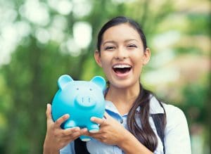 Save while you borrow