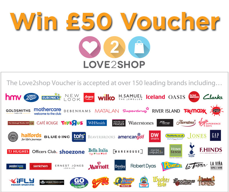 You could WIN a £50 Love to Shop Voucher Clockwise Credit Union