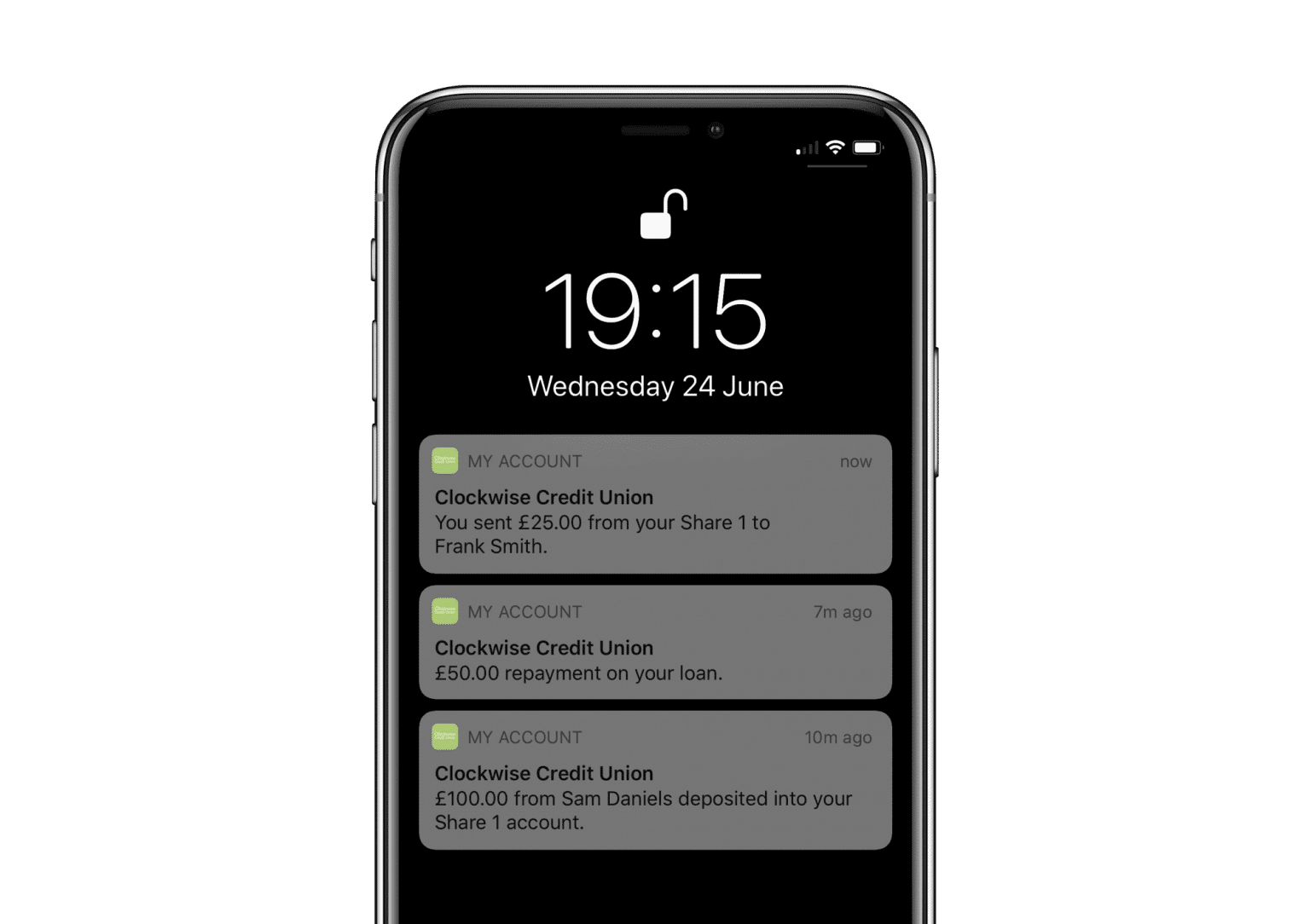 iphone_notifications Clockwise Credit Union