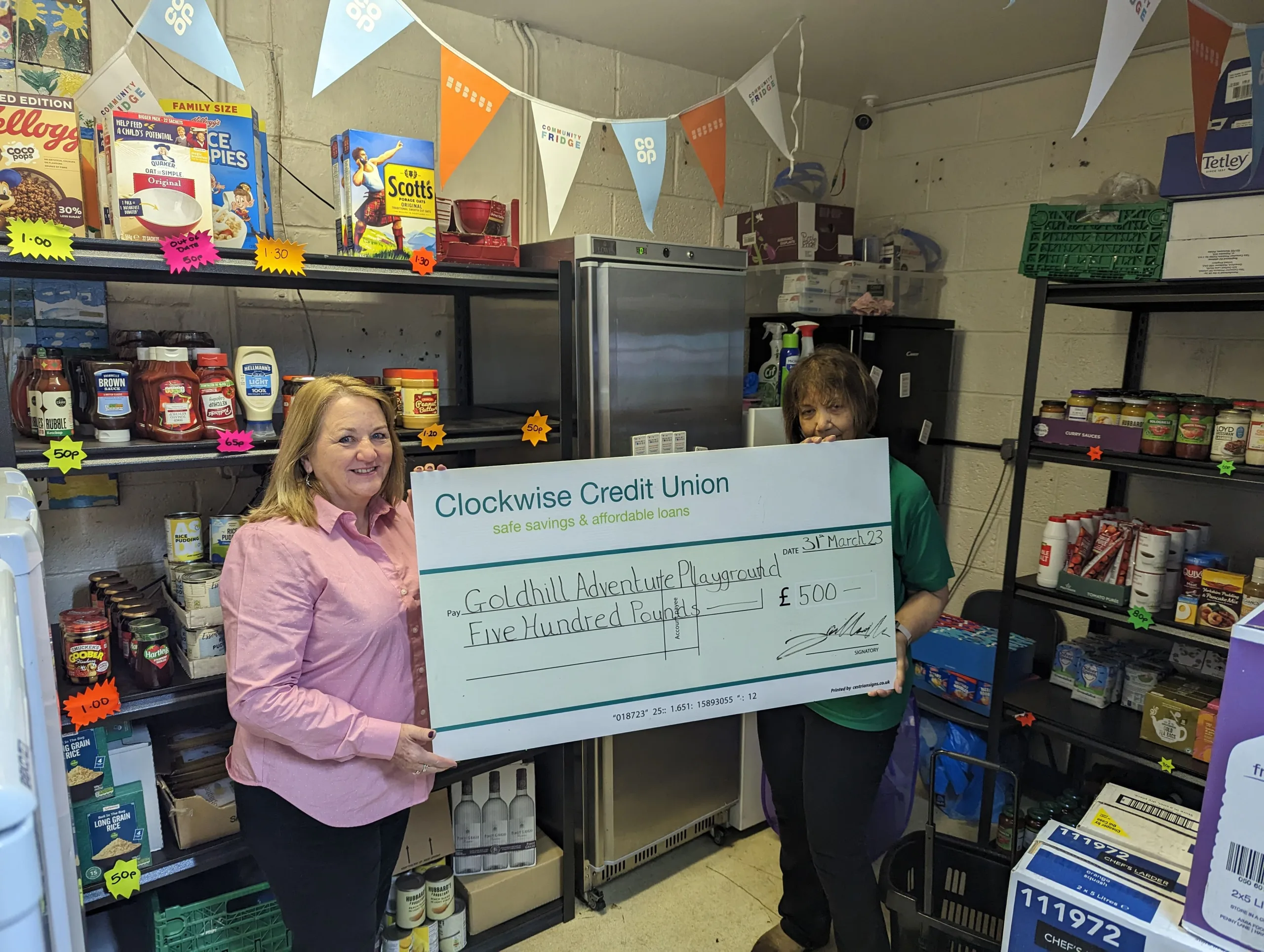 Clockwise Awards Community Grant To Goldhill Adventure Playground