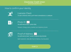 HooYu online identity verification screen