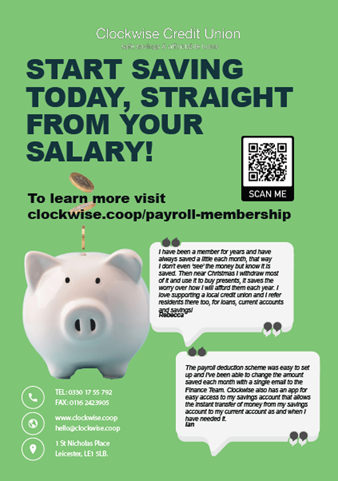 Clockwise payroll poster preview